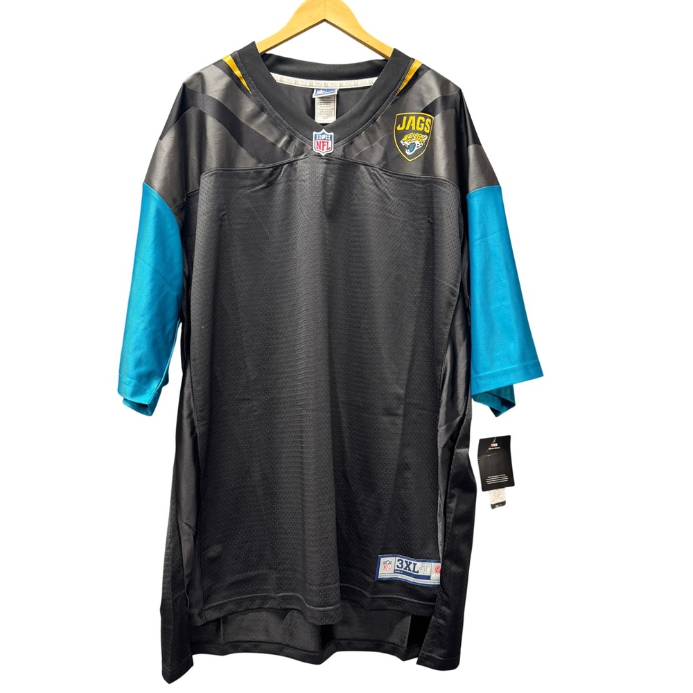 Jacksonville Jaguars Jersey Mens 3XLT NFL Players Pro Line Black NEW